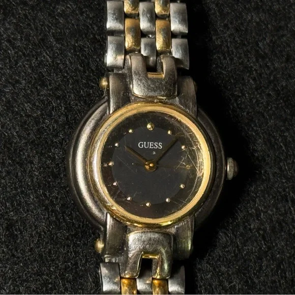 Guess Gold and Silver Bracelet Watch - Picture 6 of 6